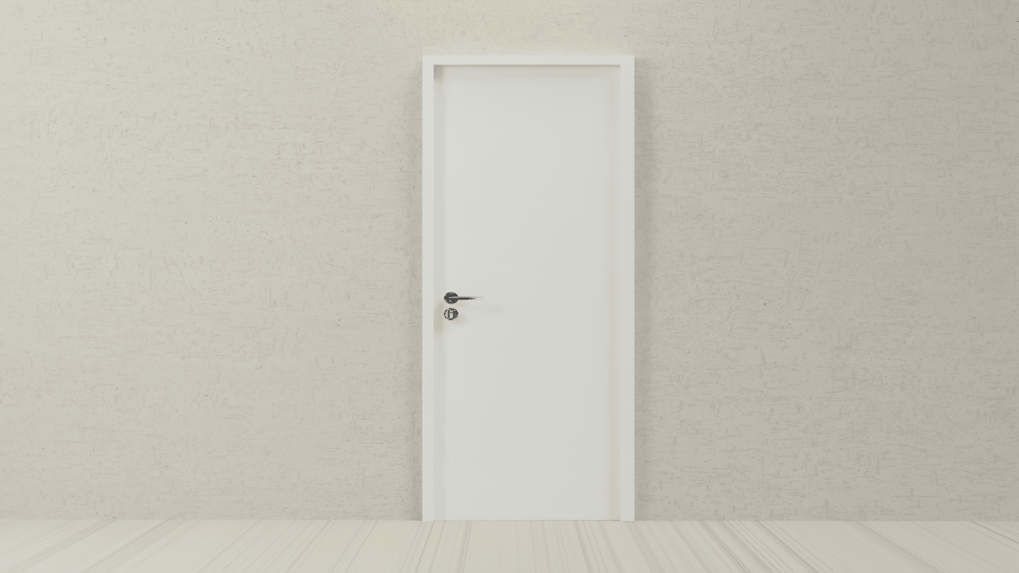 Vão de porta Lacada Aleko - Imparável Requinte