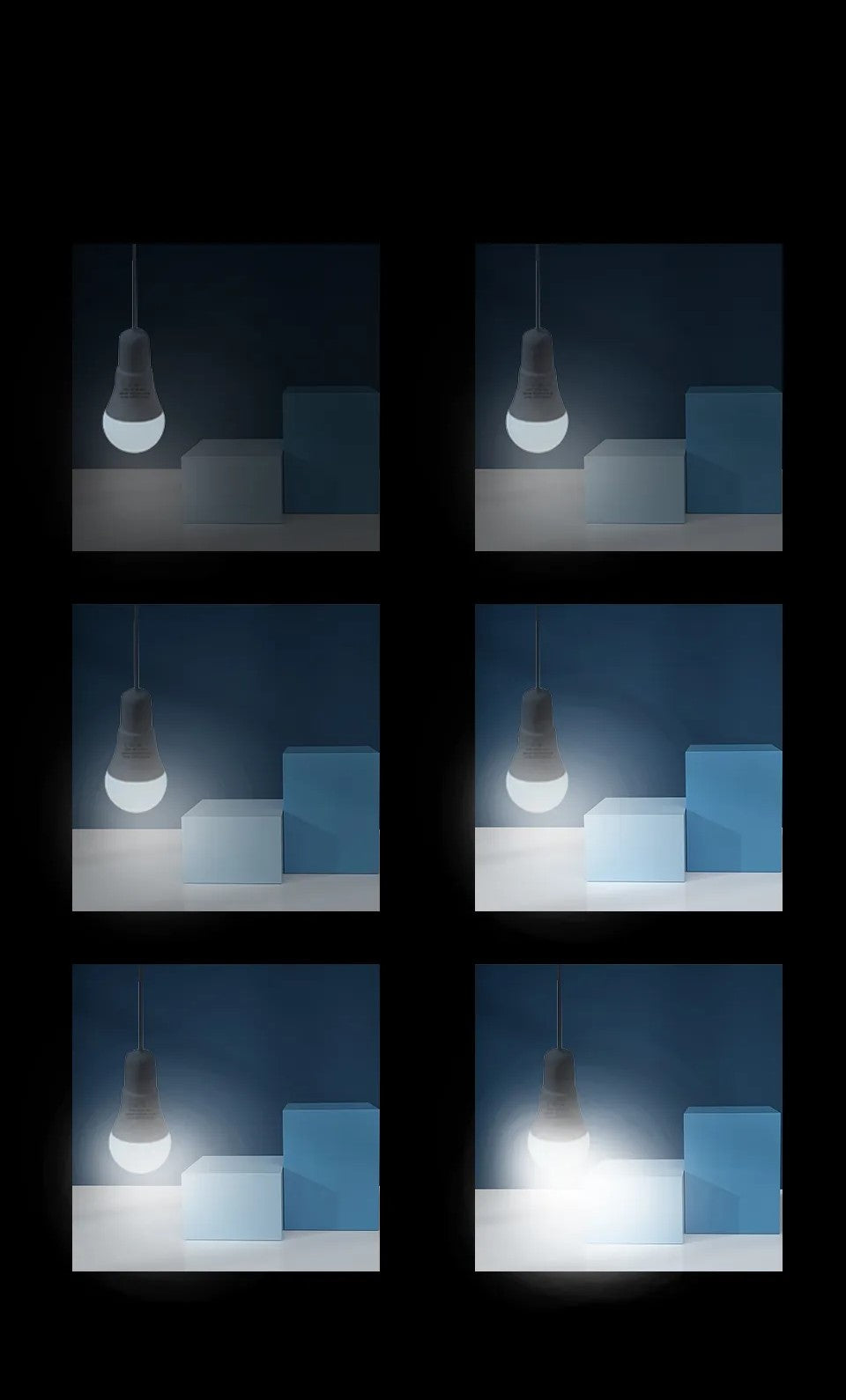 Lampada intiligente de WiFi E27 de 12w compativel com Google Assistant, Home Alexa