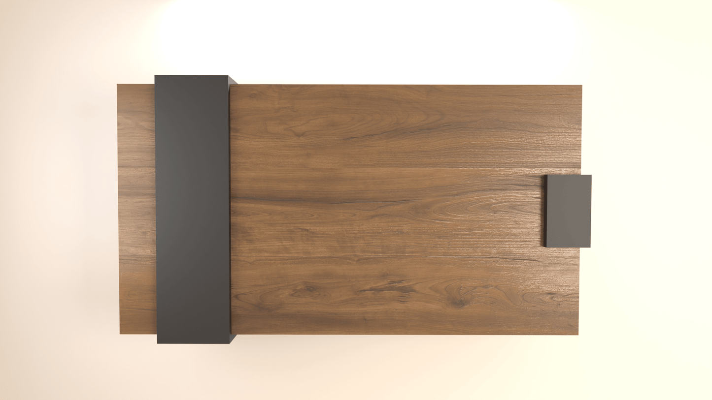 Móvel de centro em madeira de freixo | Imparável Requinte - Imparável Requinte