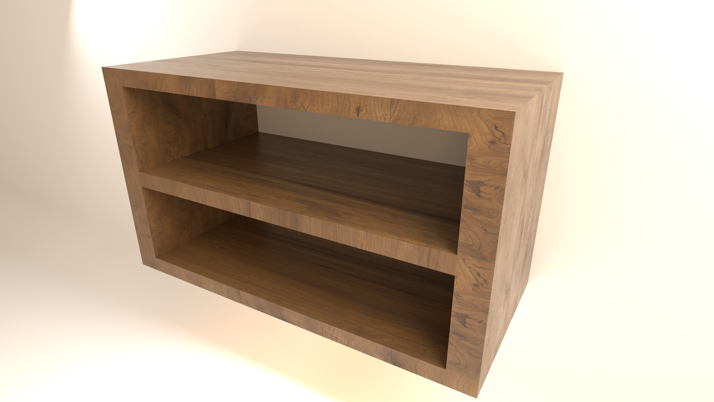 Móvel de entrada em madeira maciça de freixo | Imparavel Requinte