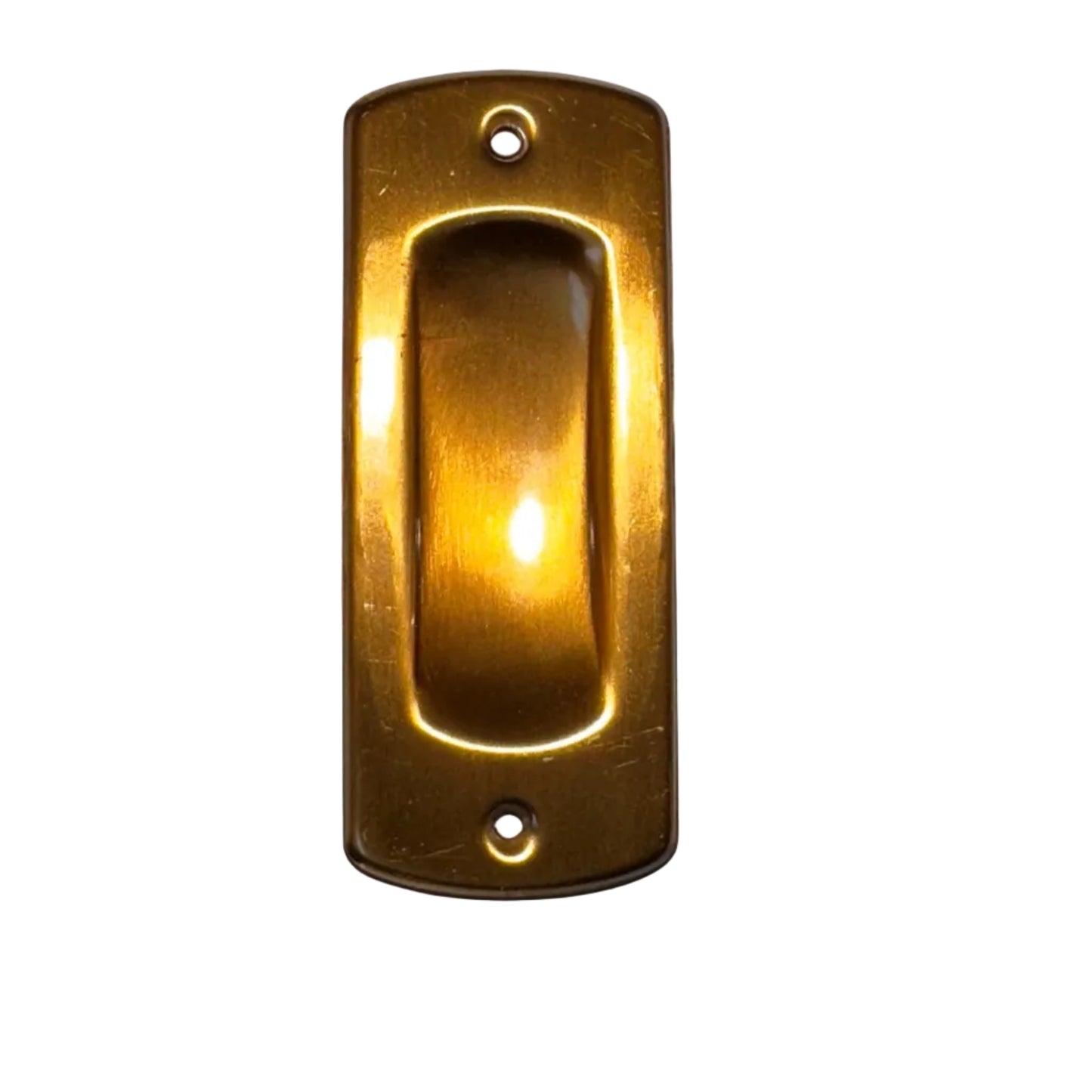 Puxador de embutir dourado| 2 un